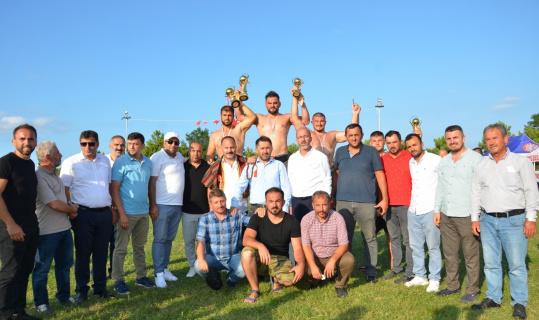 Samsun’da başpehlivan Recep Taslak