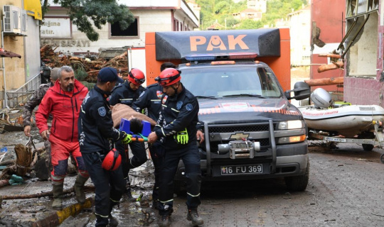 Sel felaketi bölgesinde 300’e yakın vatandaşı kurtaran kahraman tim