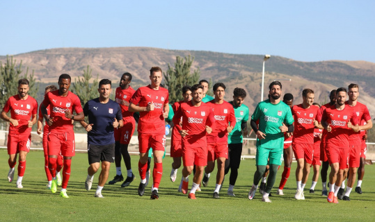 Sivasspor, Trabzon maçına hazırlanıyor