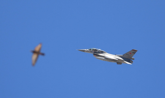 Sivas’ta F-16’nın prova uçuşu nefes kesti Sivas’ta F-16’nın prova uçuşu nefes kesti