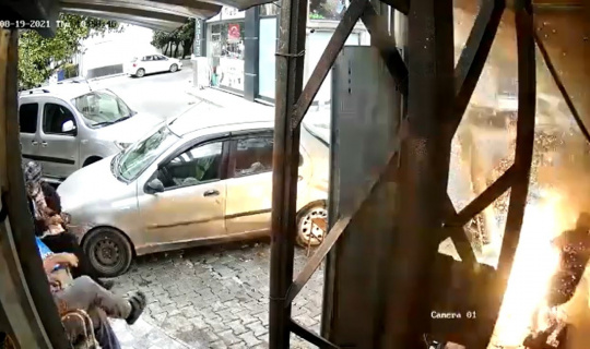 Tüpe kaynak makinesi ile yaklaşınca havaya uçtu Tüpe kaynak makinesi ile yaklaşınca havaya uçtu