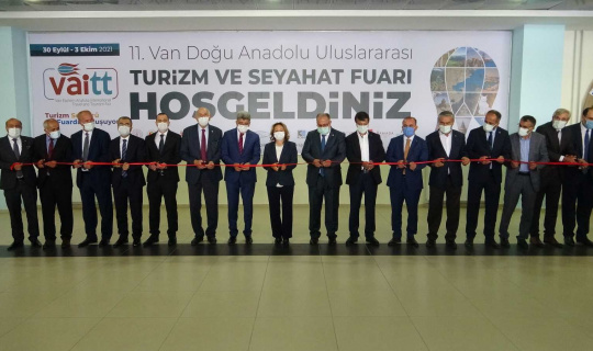 11. Van Doğu Anadolu Uluslararası Turizm ve Seyahat Fuarı kapılarını açtı