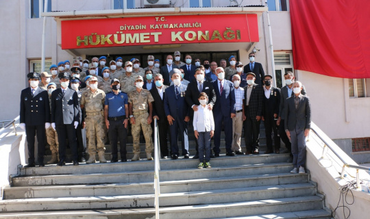 Diyadin’de 19 Eylül Gaziler Günü kutlandı