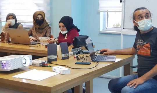 Eğitmenlere ileri robotik pedagojik eğitimi verildi