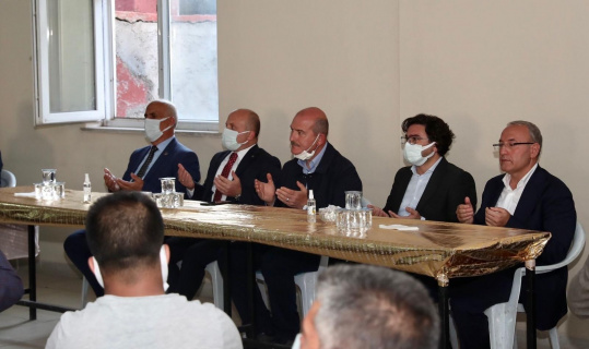 İçişleri Bakanı Soylu taziye ziyareti için Ağrı’da İçişleri Bakanı Soylu taziye ziyareti için Ağrı’da