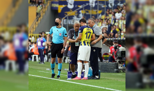 İrfan Can 14 dakika sahada kaldı! İrfan Can 14 dakika sahada kaldı!