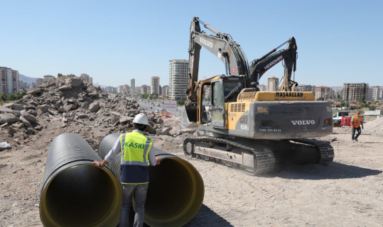KASKİ’den Hulusi Akar Bulvarı’na 1 milyonluk kanalizasyon kolektör hatta çalışması