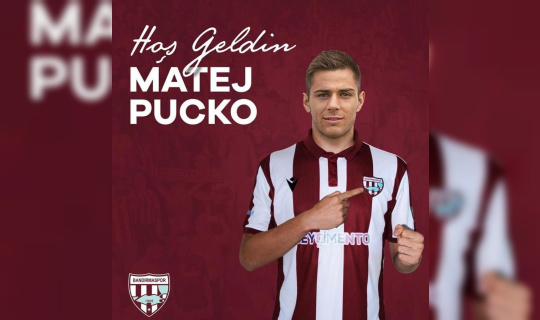 Matej Pucko Bandırmaspor’da Matej Pucko Bandırmaspor’da