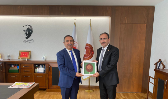 Rektör Beydemir’in Bursa temasları Rektör Beydemir’in Bursa temasları
