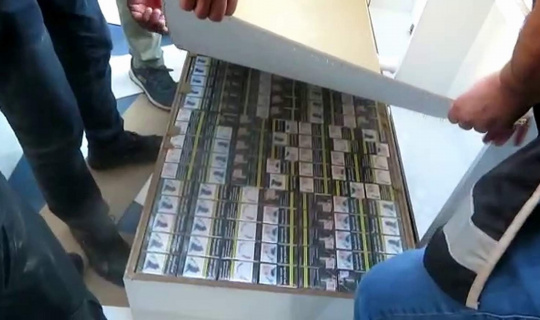 Siirt’te 90 bin TL değerinde kaçak sigara ele geçirildi Siirt’te 90 bin TL değerinde kaçak sigara ele geçirildi
