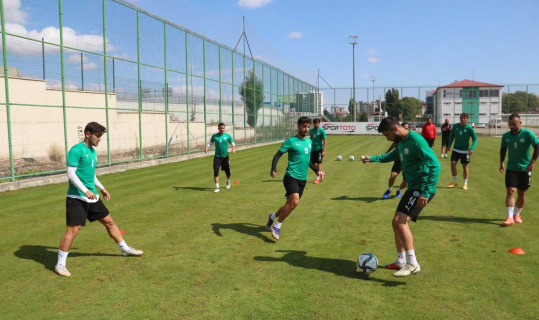Sivas Belediyespor, Bayburt maçının taktiğini çalıştı