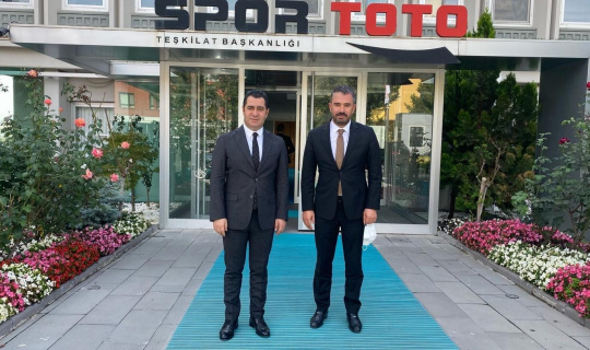 Spor Toto Teşkilat Başkanlığı’nda Pursaklar’ın spordaki geleceği ele alındı