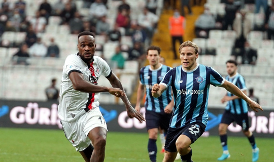 Süper Lig: Beşiktaş: 3 - Adana Demirspor: 3 (Maç sonucu)