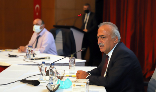 Yeni akademik yılın ilk senato toplantısı yüz yüze gerçekleştirildi