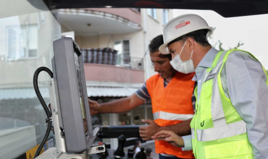 Yeni freze makinesi hizmet vermeye başladı