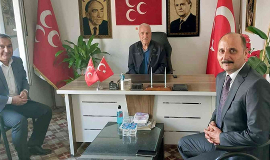 Başkan Doğru’dan MHP’li yeni başkana ziyaret
