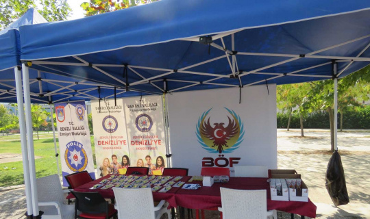 Denizli emniyeti üniversiteli gençlere güven verdi Denizli emniyeti üniversiteli gençlere güven verdi
