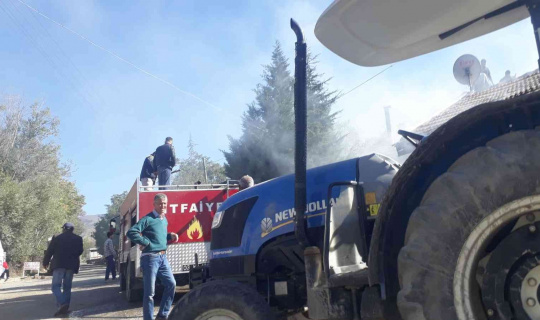 Fırında çıkan yangın evlere sıçrayınca korku dolu anlar yaşandı