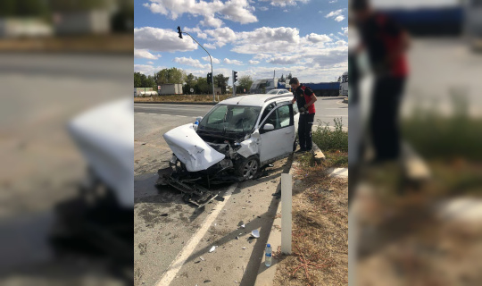 Kırklareli’nde trafik kazası: 4 yaralı Kırklareli’nde trafik kazası: 4 yaralı