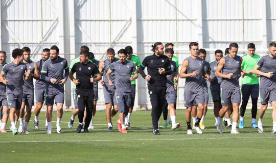 Konyaspor, Galatasaray maçı hazırlıklarına devam ediyor Konyaspor, Galatasaray maçı hazırlıklarına devam ediyor