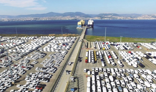 Otomotiv ihracatı eylülde 2,5 milyar dolar oldu