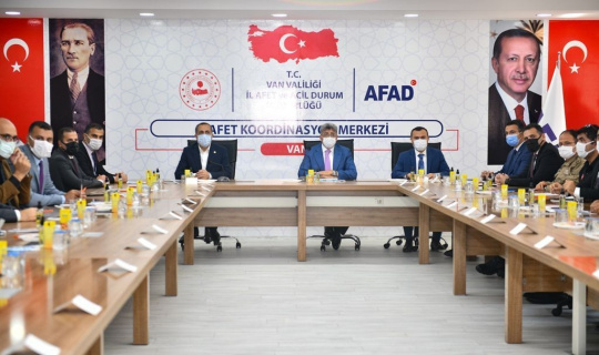 Van’da kış tedbirleri toplantısı