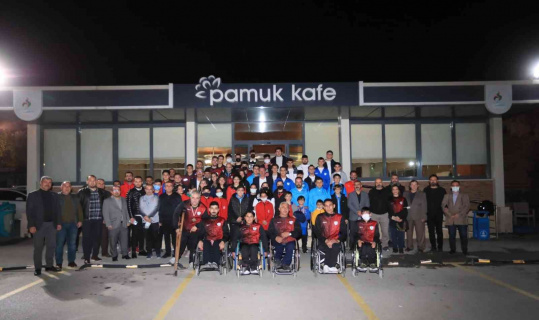 Başkan Örki, Pamukkale Belediyespor ailesini ağırladı