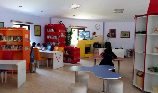 Erzurum çocuk kütüphanesine ilgi büyük