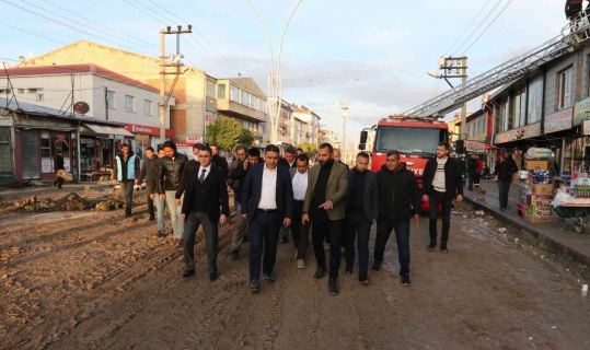 Genel Sekreter Çelikel, Özalp ve Saray ilçelerinde esnafın problemlerini dinledi