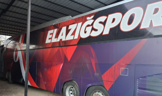 Elazığspor’da takım otobüsü yeniden tasarlanıyor Elazığspor’da takım otobüsü yeniden tasarlanıyor
