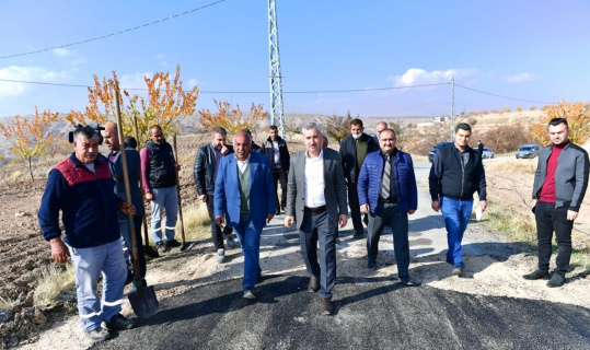 Yeşilyurt Belediyesi, kırsal yaşam alanlarında yoğun bir tempoyla çalışıyor