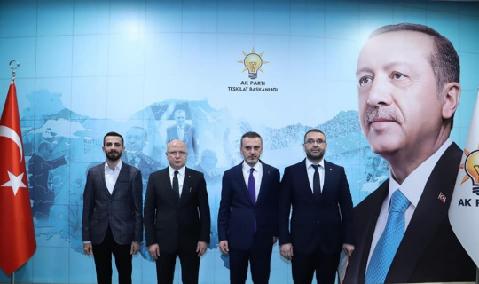 AK Parti Kestel İlçe Başkanlığı’nda Murat Güloğulları dönemi