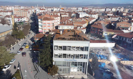 Çorum’daki tarihi meydan projesi gün sayıyor