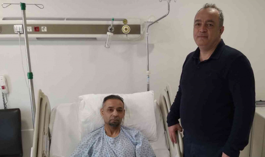 Dubai’de yaşayan hasta Gaziantep’te sağlığına kavuştu