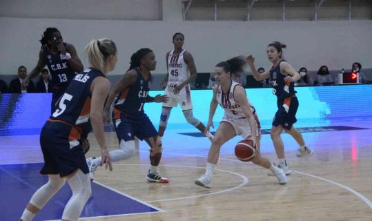 Kadınlar Basketbol Süper Ligi: Elazığ İl Özel İdare: 53 - ÇBK Mersin Yenişehir Belediye: 81 Kadınlar Basketbol Süper Ligi: Elazığ İl Özel İdare: 53 - ÇBK Mersin Yenişehir Belediye: 81