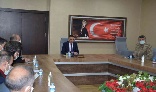 Siirt İl Pandemi Kurulu toplantısı yapıldı