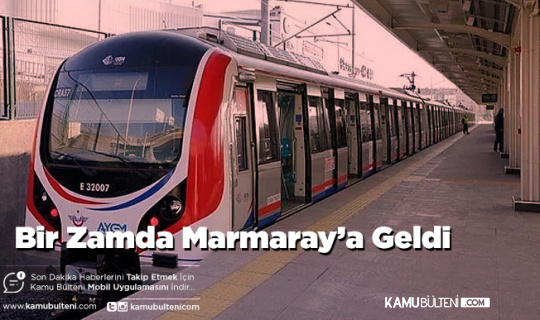 Bir Zamda Marmaray'a Geldi