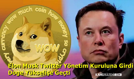 Elon Musk Gelişmeleriyle Doge Coin (DOGE) Fiyatı Yükselişe Geçti!