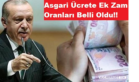 Asgari Ücretli İçin Masadaki Ek Zam Rakamları Belli Oldu!