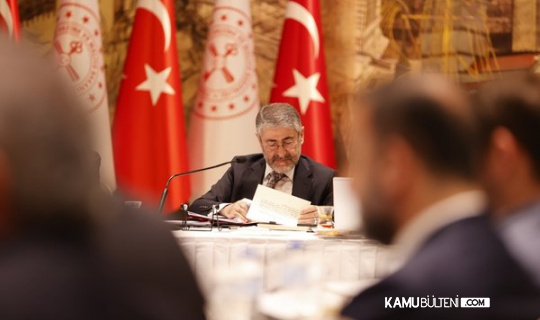 Bakan Nebati'den Toplantı Sonrası Açıklamalar