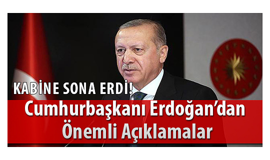 Cumhurbaşkanı Erdoğan Önemli Açıklamalarda Bulundu