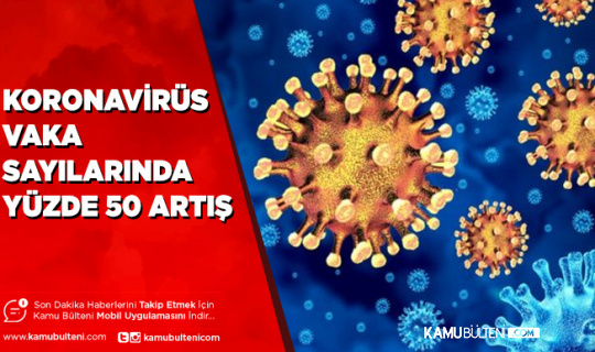 Koranavirüs Vaka Sayıları Açıklandı Yüzde 50 Artış Var