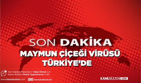 Maymun Çiçeği Virüsü Türkiye'de