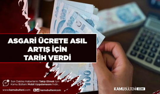 AK Partili İsim Açıkladı Asgari Ücret İçin Heyecanlandıran Açıklama