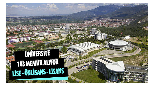Pamukkale Üniversitesi Lise Önlisans Lisans 183 Memur Alıyor