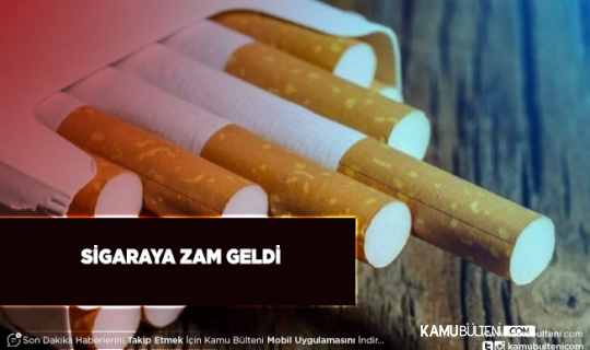 Tiryakiler Üzülecek: Sigaraya 1, 5 Lira Zam Geldi