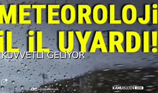 Meteoroloji Uyardı:Dikkat Edin! Meteoroloji Uyardı:Dikkat Edin!