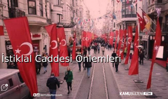 İstiklâl caddesinde OHAL vakti İstiklâl caddesinde OHAL vakti