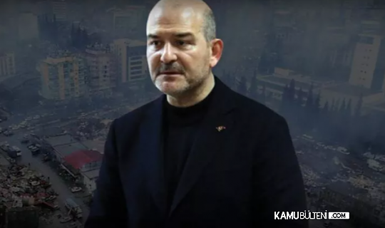 BAKAN SOYLU: ELİNİZDE NE KADAR MALZEME VARSA GÖNDERİN