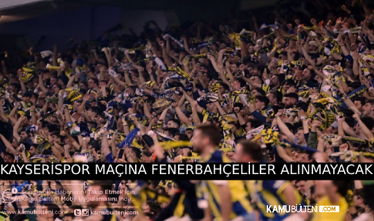 “HÜKÜMET İSTİFA” SLOGANLARI SONRASI FENERBAHÇE TARAFTARLARI MAÇA ALINMAYACAK